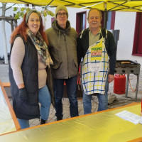 Mitglieder des SPD-Ortsverein beim Herbstfest am 27.09.2025